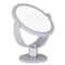 Home Details Dual Sided 10X Magnification Rubberized Vanity Mirror